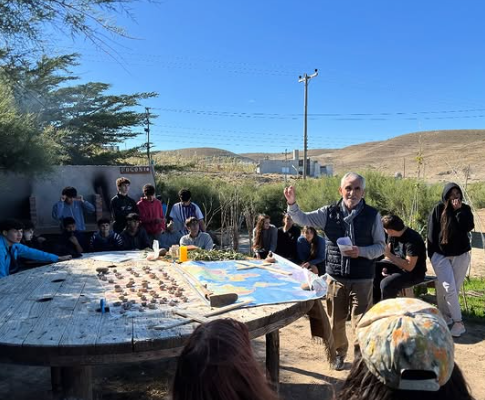 "Alumnos de 5to año en las convivencias salesianas del San José"